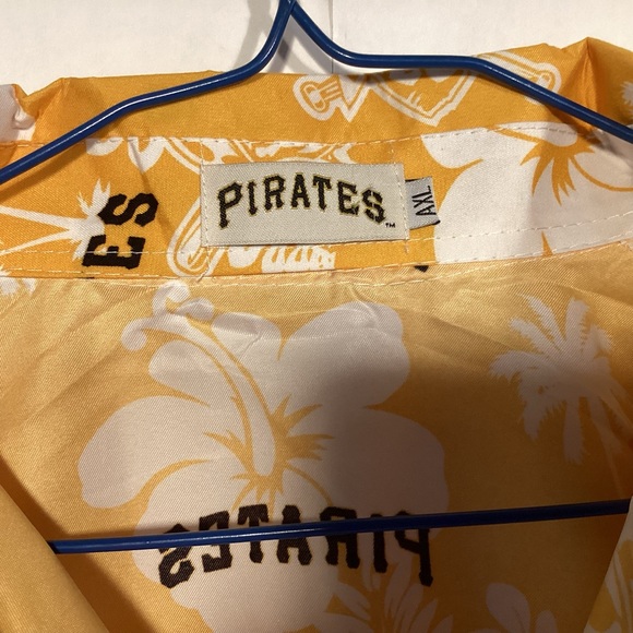 Pittsburgh Pirates Baseball Hawaiian Luau Shirt Men’s size XL - Picture 3 of 8